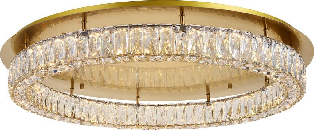 Elegant Lighting Monroe Royal Crystal Flush Mount Ceiling Light (1 of 1)