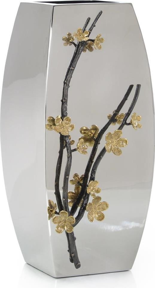 John-Richard Vintage Style Fleur Vase French Artisan 18H: John-Richard Vintage Style Fleur Vase French Artisan 18H Introducing the Vintage Style Fleur Vase, a stunning French artisan masterpiece that adds a touch of elegance to any space. This exquisite vase