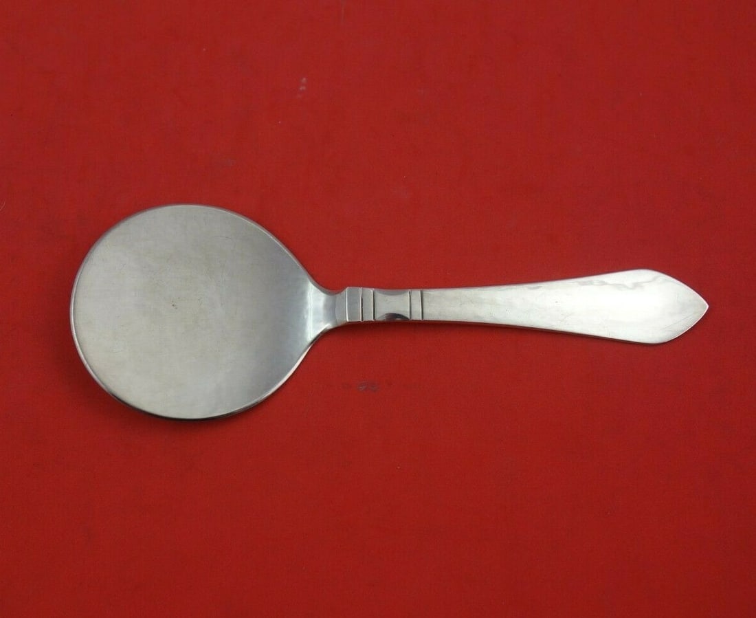 Georg Jensen Sterling Silver Cucumber Server 6 Inch Continental Pattern: Georg Jensen Sterling Silver Cucumber Server 6 Inch Continental Pattern This elegant cucumber server is crafted from solid sterling silver by renowned maker Georg Jensen. Designed in the classic Conti
