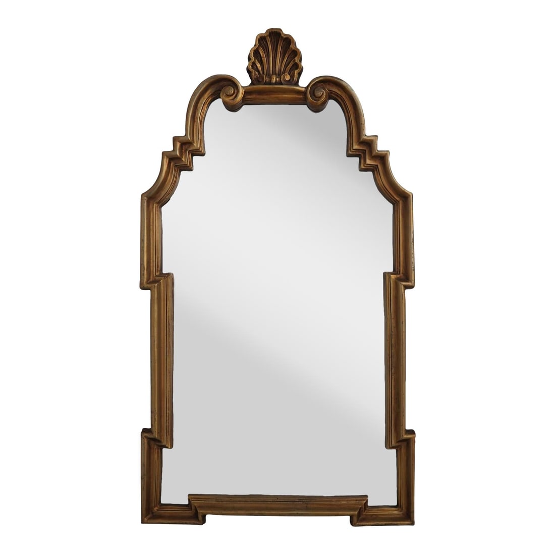 Elegant Italian Style Gold Framed Mirror 24 x 44: Elegant Italian Style Gold Framed Mirror 24 x 44 This exquisite Italian Style Gold Framed Mirror features a beautiful gold finish, adding a touch of elegance to any space. With an approximate age of 2