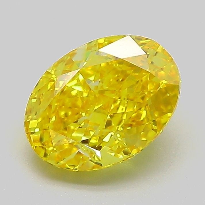 Loose Diamond - OVAL 1.59ct Fancy Vivid Yellow VS1: Loose Diamond - OVAL 1.59ct Fancy Vivid Yellow VS1 Source: This is a real non-mined Diamond that has been grown in a lab Shape: OVAL Carats: 1.59 Color: Fancy Vivid Yellow Certification: IGI Video: