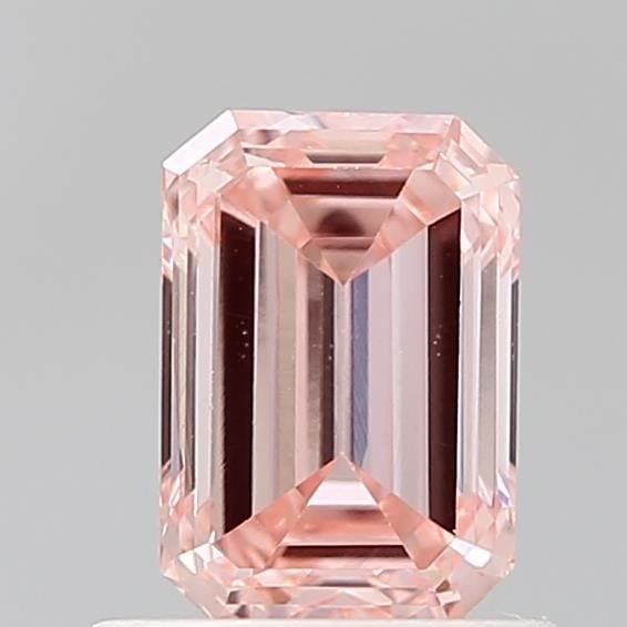 Loose Diamond - EMERALD 0.87ct Fancy Intense Pink VS1: Loose Diamond - EMERALD 0.87ct Fancy Intense Pink VS1 Source: This is a real non-mined Diamond that has been grown in a lab Shape: EMERALD Carats: 0.87 Color: Fancy Intense Pink Certification: IGI Vid