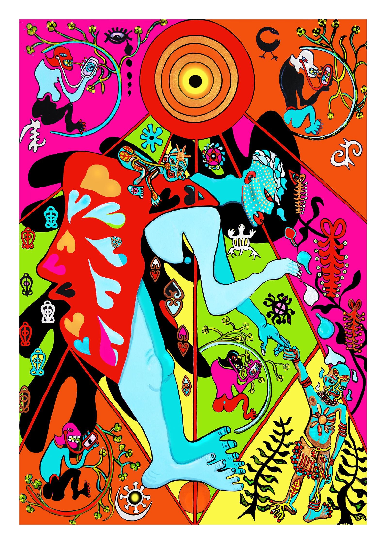 Kate Garner Signed Pop Art Print Did I Know Her Limited Edition 28 x 20 Inch: Kate Garner Signed Pop Art Print Did I Know Her Limited Edition 28 x 20 Inch This is an un-used, limited edition Pop Art print titled "Did I know Her?" by Kate Garner. Created in 2020, this print is e