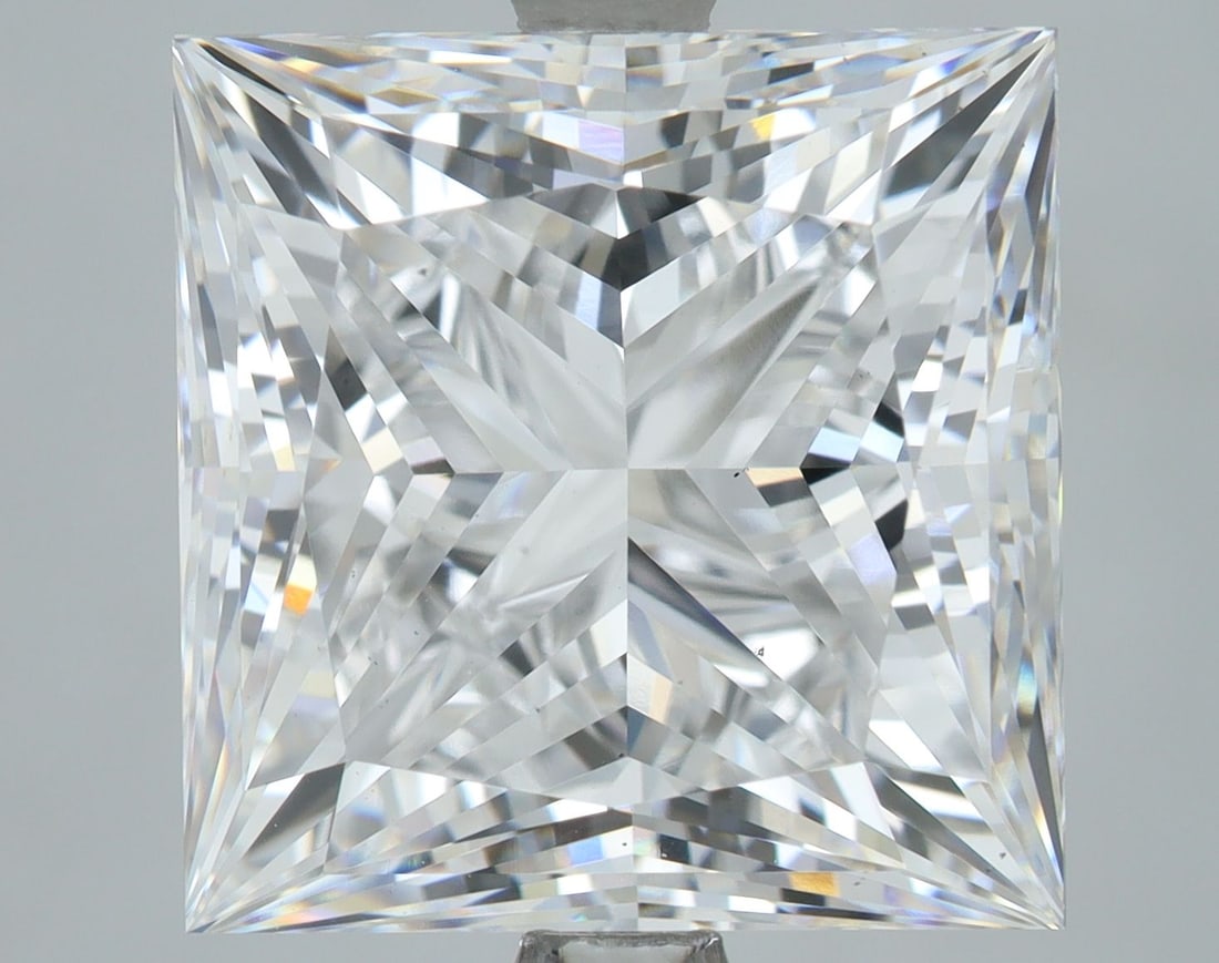 Loose Diamond - PRINCESS 5.04ct D VS1: Loose Diamond - PRINCESS 5.04ct D VS1 Source: This is a real non-mined Diamond that has been grown in a lab Shape: PRINCESS Carats: 5.04 Color: D Clarity: VS1 Certification: IGI Video: