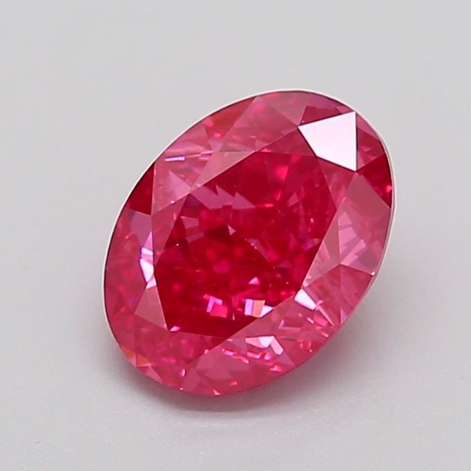 Loose Diamond - OVAL 2.03ct Fancy Vivid Pink VS1: Loose Diamond - OVAL 2.03ct Fancy Vivid Pink VS1 Source: This is a real non-mined Diamond that has been grown in a lab Shape: OVAL Carats: 2.03 Color: Fancy Vivid Pink Certification: IGI Video: Video