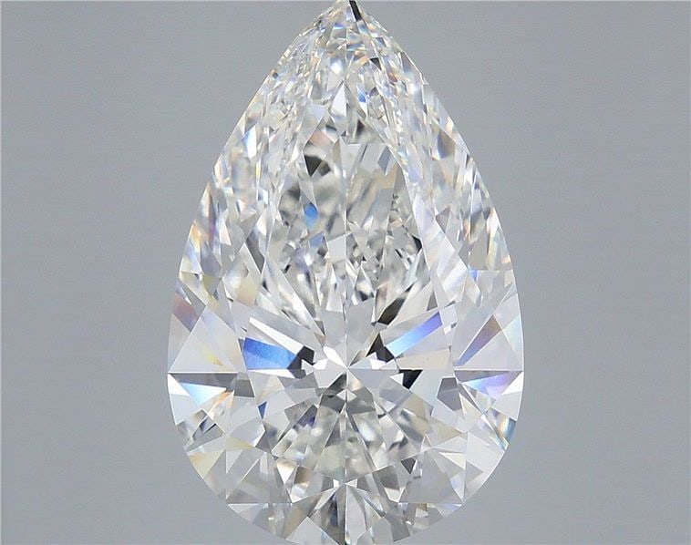 Loose Diamond - PEAR 12.5ct E VVS2: Loose Diamond - PEAR 12.5ct E VVS2 Source: This is a real non-mined Diamond that has been grown in a lab Shape: PEAR Carats: 12.5 Color: E Clarity: VVS2 Certification: IGI Video: