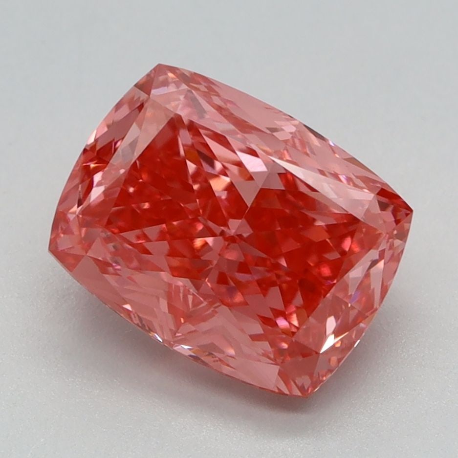 Loose Diamond - CUSHION MODIFIED 2.14ct Fancy Vivid Pink VS1: Loose Diamond - CUSHION MODIFIED 2.14ct Fancy Vivid Pink VS1 Source: This is a real non-mined Diamond that has been grown in a lab Shape: CUSHION MODIFIED Carats: 2.14 Color: Fancy Vivid Pink Certific
