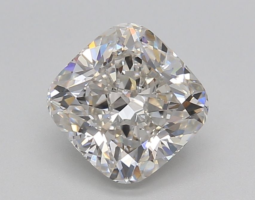 Loose Diamond - CUSHION BRILLIANT 2.02ct F VS1: Loose Diamond - CUSHION BRILLIANT 2.02ct F VS1 Source: This is a real non-mined Diamond that has been grown in a lab Shape: CUSHION BRILLIANT Carats: 2.02 Color: F Clarity: VS1 Certification: NONE Vid