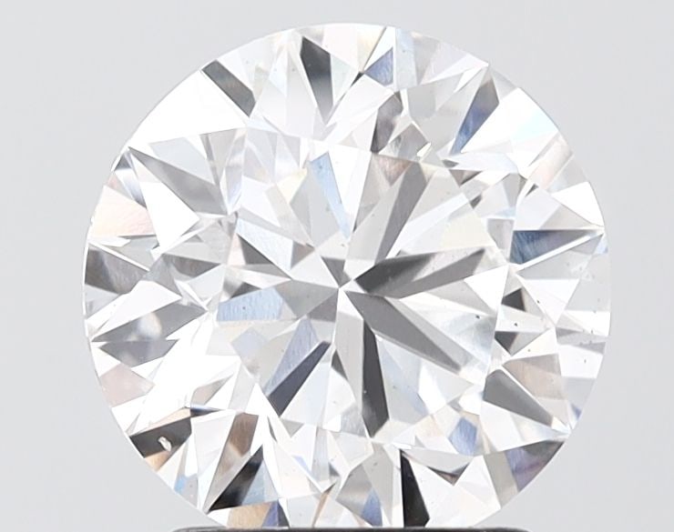 Ideal Loose Diamond - ROUND 2.42ct E VS2: Ideal Loose Diamond - ROUND 2.42ct E VS2 Source: This is a real non-mined Diamond that has been grown in a lab Shape: ROUND Carats: 2.42 Color: E Clarity: VS2 Certification: IGI Video: