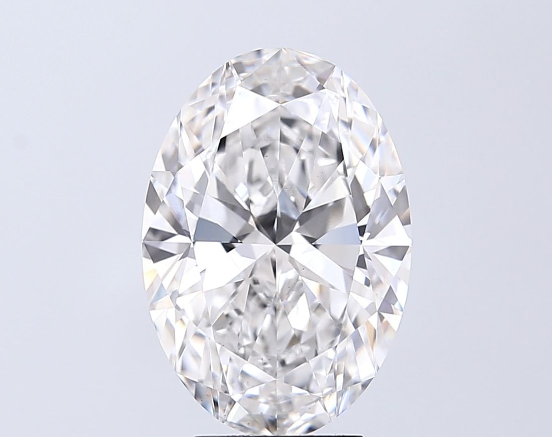 Loose Diamond - OVAL 5.02ct D VS1: Loose Diamond - OVAL 5.02ct D VS1 Source: This is a real non-mined Diamond that has been grown in a lab Shape: OVAL Carats: 5.02 Color: D Clarity: VS1 Certification: IGI Video: