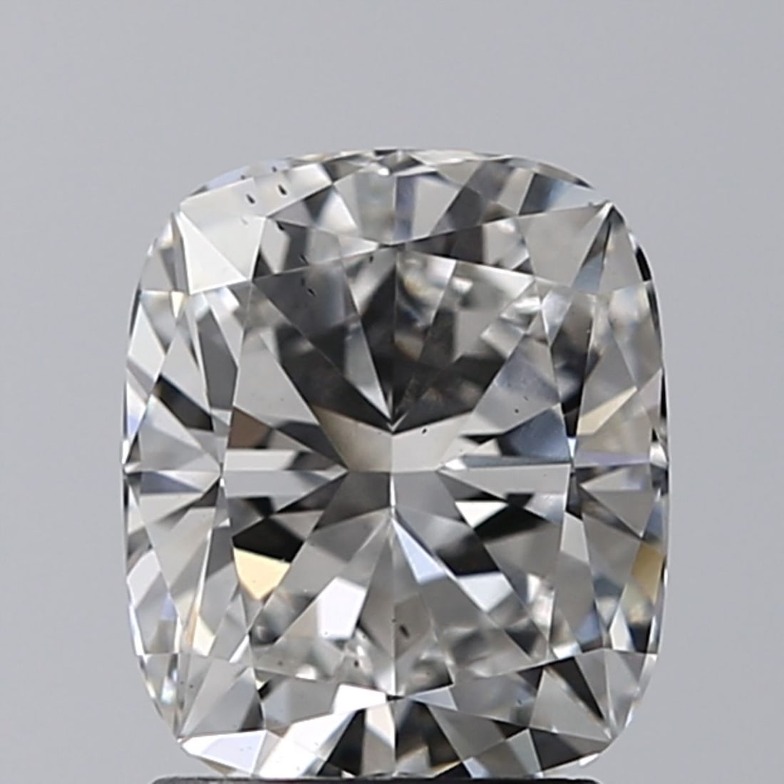 Loose Diamond - CUSHION BRILLIANT 1.72ct G SI1: Loose Diamond - CUSHION BRILLIANT 1.72ct G SI1 Source: This is a real non-mined Diamond that has been grown in a lab Shape: CUSHION BRILLIANT Carats: 1.72 Color: G Clarity: SI1 Certification: IGI Vide