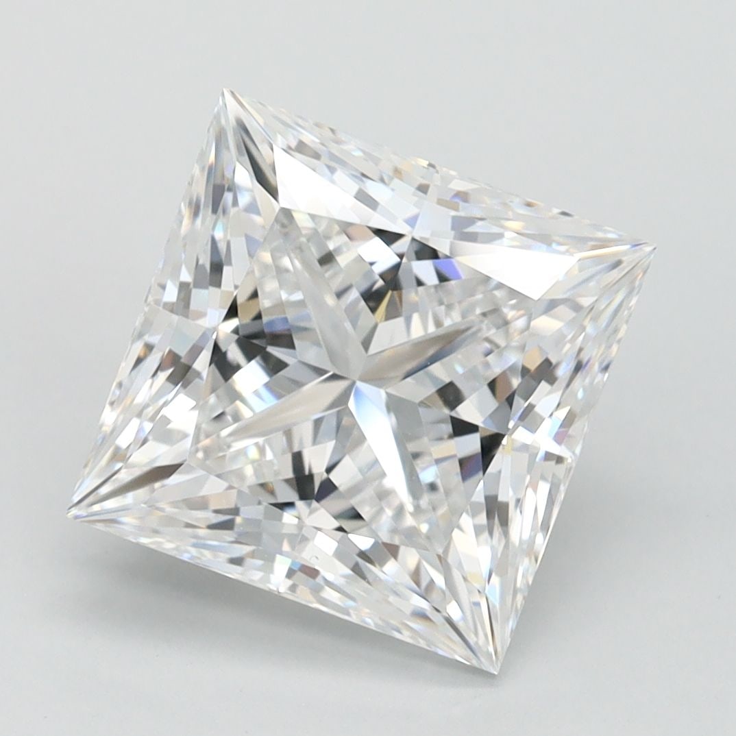 Loose Diamond - PRINCESS 2.91ct D IF: Loose Diamond - PRINCESS 2.91ct D IF Source: This is a real non-mined Diamond that has been grown in a lab Shape: PRINCESS Carats: 2.91 Color: D Clarity: IF Certification: IGI Video: