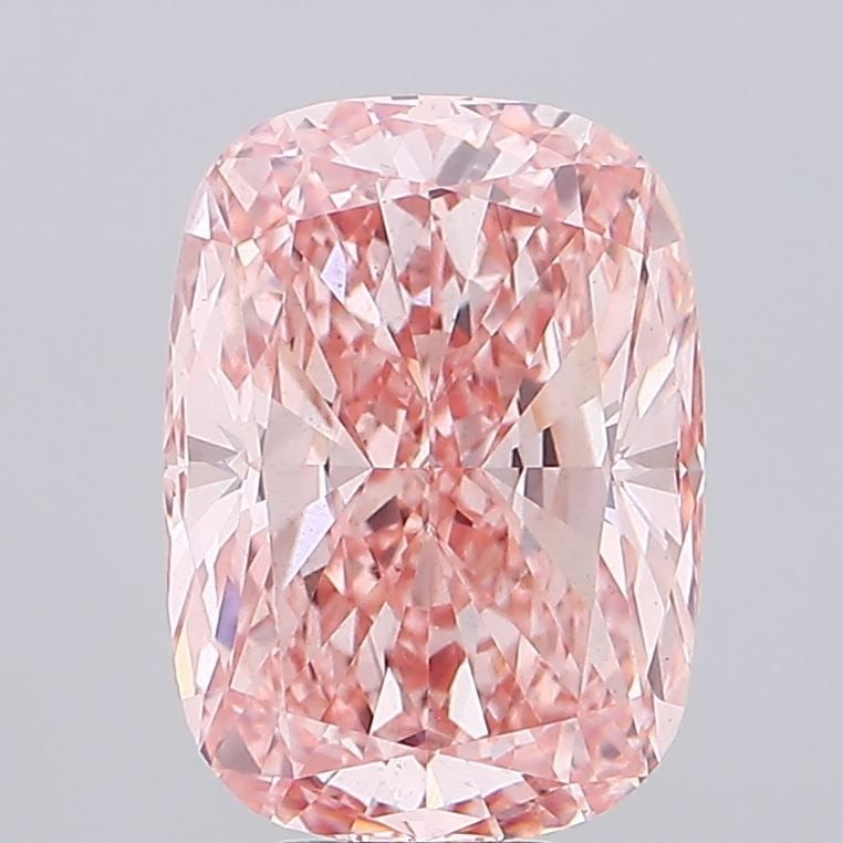 Loose Diamond - CUSHION MODIFIED 10.0ct Fancy Vivid Pink VS2: Loose Diamond - CUSHION MODIFIED 10.0ct Fancy Vivid Pink VS2 Source: This is a real non-mined Diamond that has been grown in a lab Shape: CUSHION MODIFIED Carats: 10.0 Color: Fancy Vivid Pink Certific