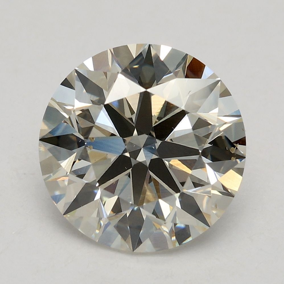 Ideal Loose Diamond - ROUND 2.63ct J VS2: Ideal Loose Diamond - ROUND 2.63ct J VS2 Source: This is a real non-mined Diamond that has been grown in a lab Shape: ROUND Carats: 2.63 Color: J Clarity: VS2 Certification: IGI Video:
