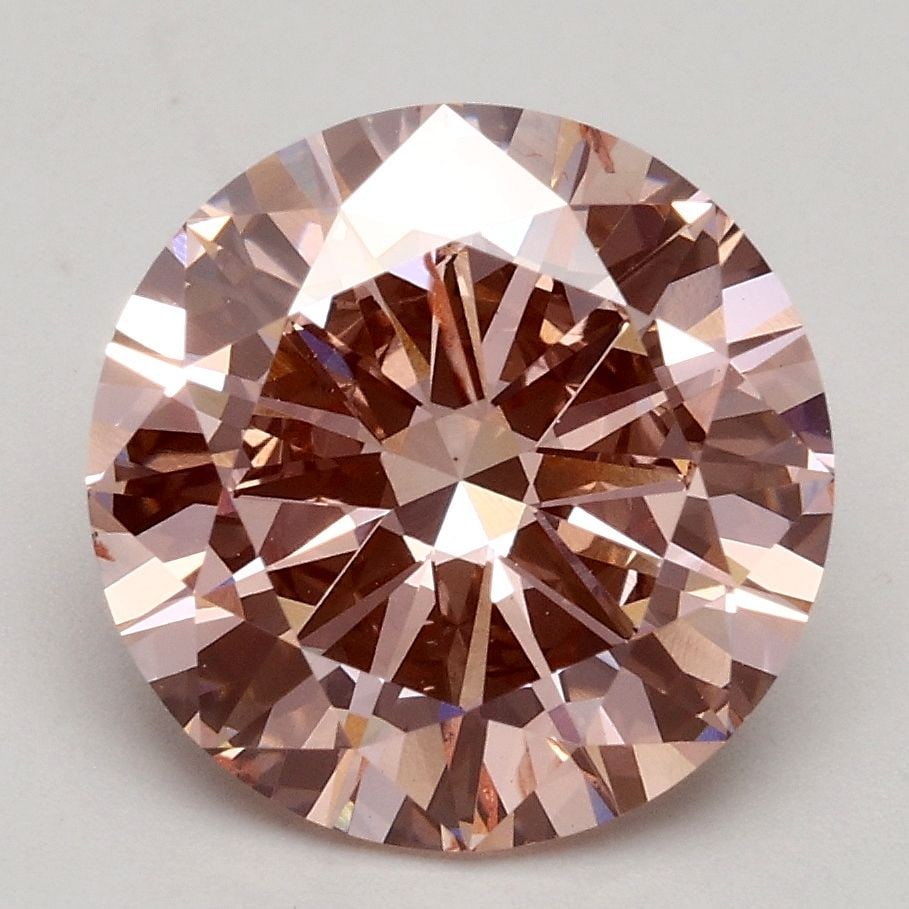 Loose Diamond - ROUND 2.5ct Fancy Intense Pink SI2: Loose Diamond - ROUND 2.5ct Fancy Intense Pink SI2 Source: This is a real non-mined Diamond that has been grown in a lab Shape: ROUND Carats: 2.5 Color: Fancy Intense Pink Certification: IGI Video: