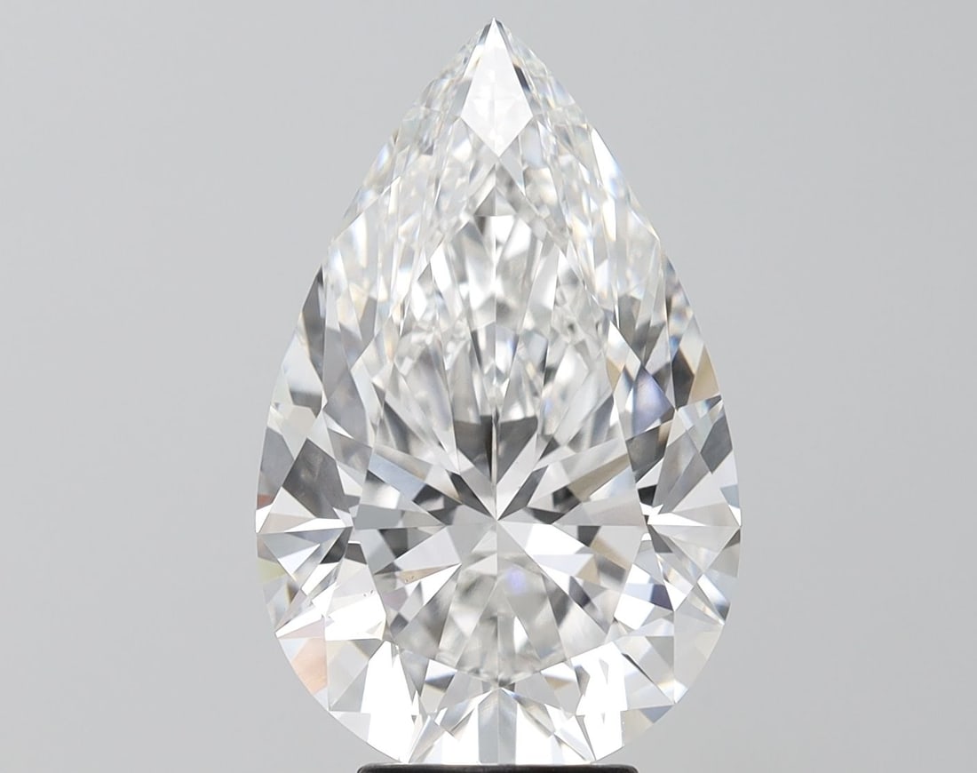 Loose Diamond - PEAR 5.87ct E VS1: Loose Diamond - PEAR 5.87ct E VS1 Source: This is a real non-mined Diamond that has been grown in a lab Shape: PEAR Carats: 5.87 Color: E Clarity: VS1 Certification: IGI Video:
