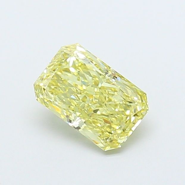 Loose Diamond - RADIANT 1.01ct Fancy Yellow VS2: Loose Diamond - RADIANT 1.01ct Fancy Yellow VS2 Source: This is a real non-mined Diamond that has been grown in a lab Shape: RADIANT Carats: 1.01 Color: Fancy Yellow Certification: IGI Video: