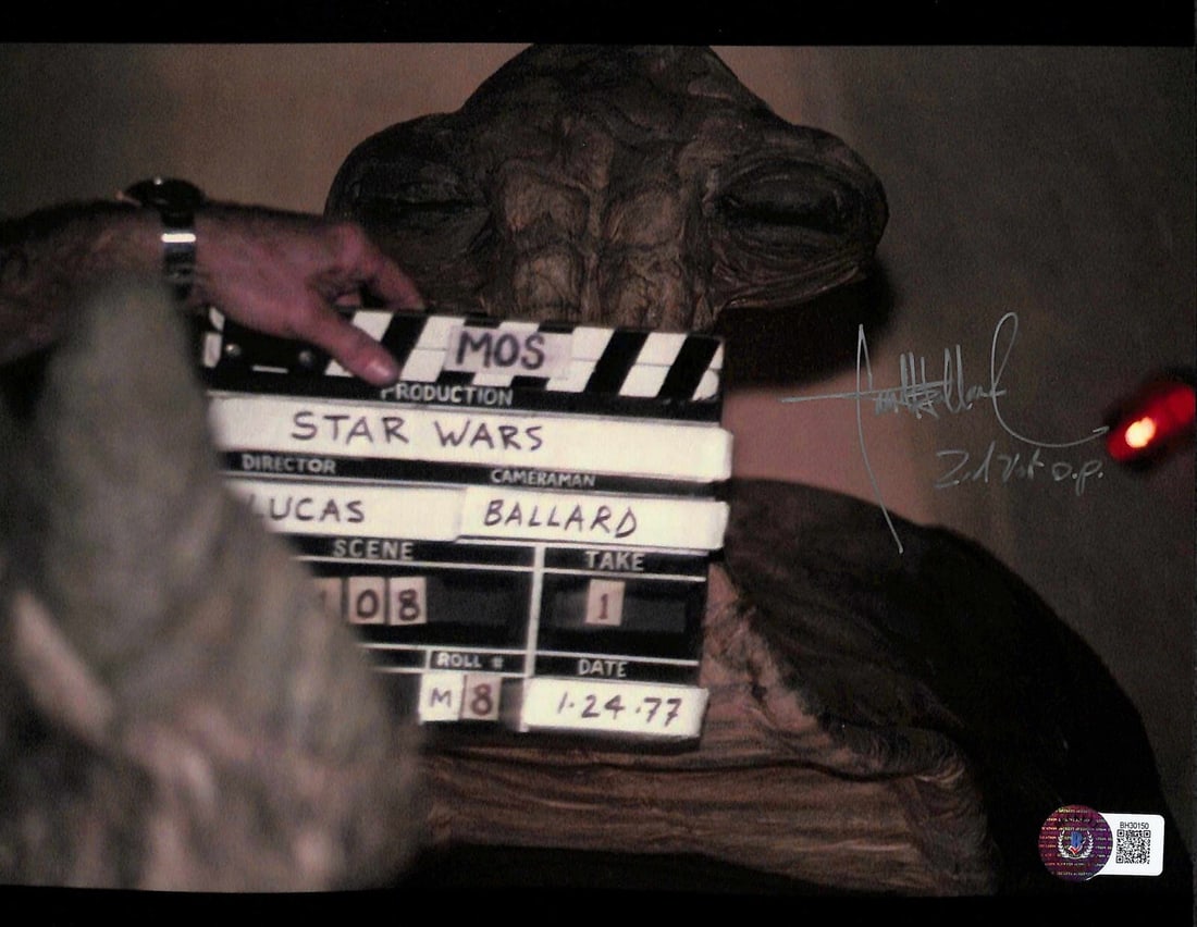8x10 Photo Signed by Carroll Ballard Star Wars 2nd Unit Director Beckett Authenticated (1 of 1)