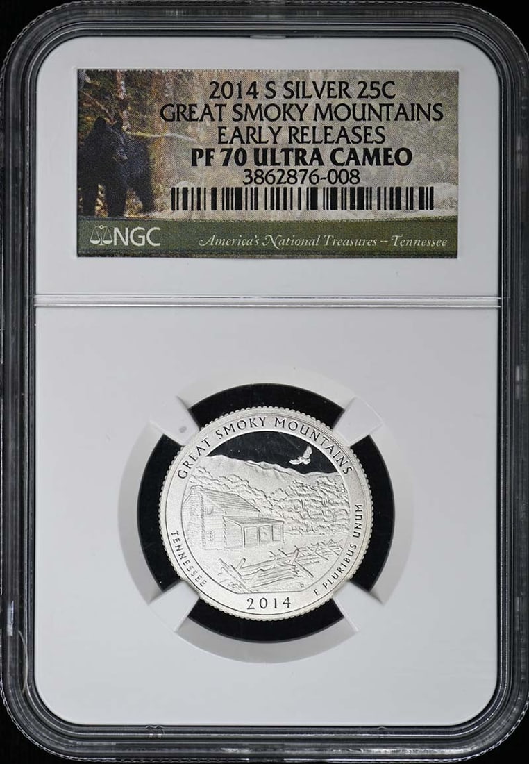 2014 Silver Washington Quarter Set of 5 NGC PR70DCAM Proof Coins (1 of 6)