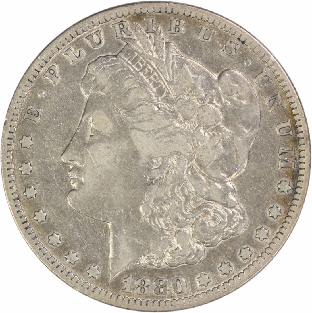 Carson City 1880 Morgan Dollar Reverse of 1878 VG Grade Uncertified (1 of 2)