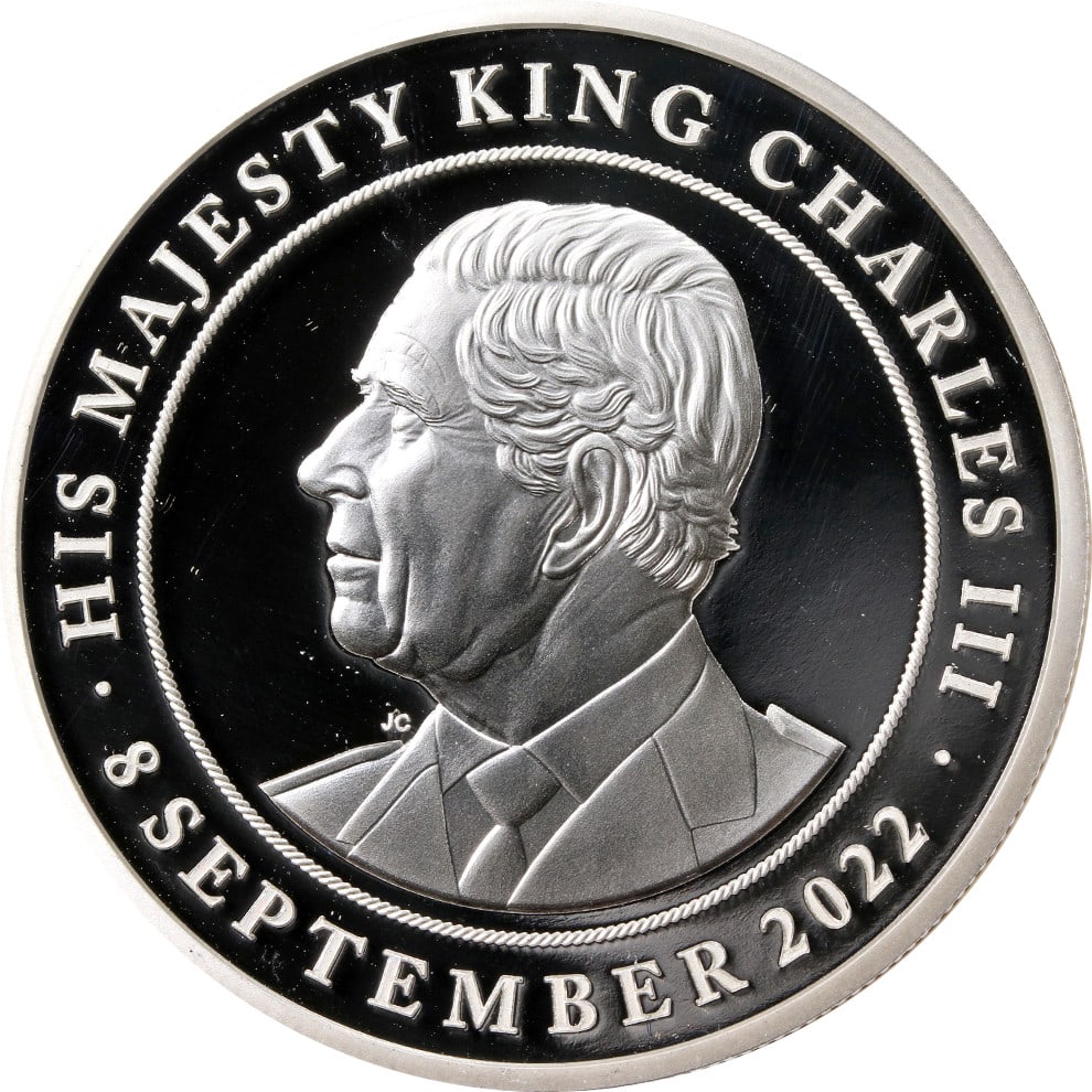 Malta 2022 3 Euro 2oz Silver Proof Ascension Charles III NGC PF70UCAM Jody Clark Label (1 of 5)