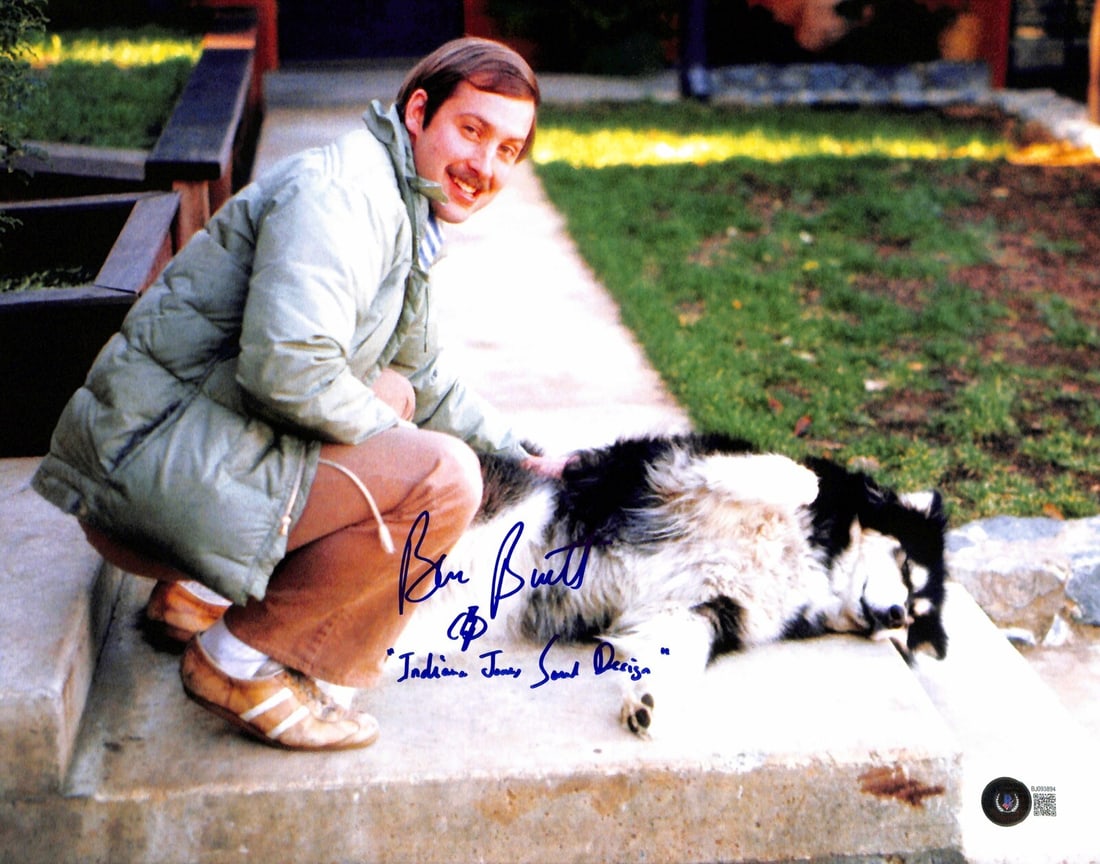 Ben Burtt Indiana Jones Signed Inscribed 11x14 Photo Beckett Certified: Ben Burtt Indiana Jones Signed Inscribed 11x14 Photo Beckett Certified This is an original 11x14 color photograph signed and inscribed by sound designer Ben Burtt, known for his work on the Indiana Jo