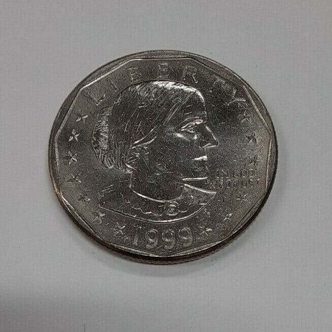 25 Uncirculated 1999-P Susan B Anthony Dollars in Opened Mint Bag (1 of 4)
