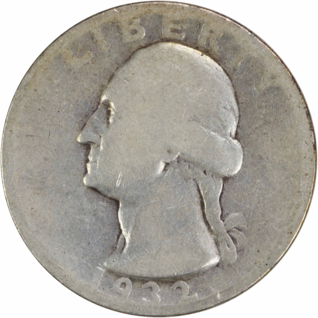 1932-S Washington Quarter 90% Silver G Uncertified: 1932-S Washington Quarter 90% Silver G Uncertified This 1932-S Washington Silver Quarter is a noteworthy addition for coin collectors. Struck in San Francisco, this quarter features a composition of 9