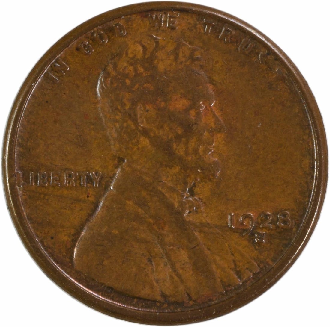 1928 San Francisco Mint Lincoln Wheat Cent Copper AU Uncertified: 1928 San Francisco Mint Lincoln Wheat Cent Copper AU Uncertified This is a 1928-S Lincoln Wheat Cent composed of copper. The coin is uncertified and has an AU (About Uncirculated) grade, indicating mi