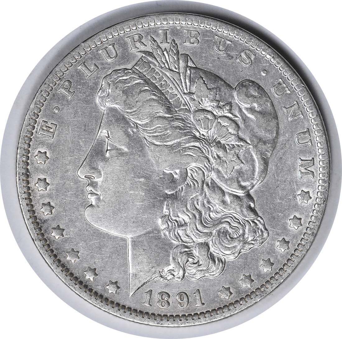 1891-O Morgan Silver Dollar 90% Silver Uncertified XF New Orleans (1 of 2)