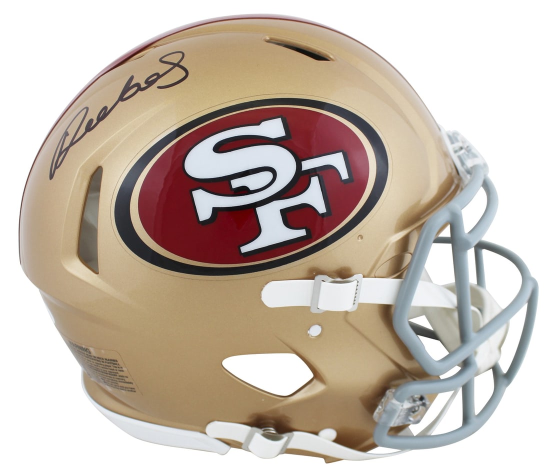 Deebo Samuel Signed San Francisco 49ers Full Size Helmet JSA COA: Deebo Samuel Signed San Francisco 49ers Full Size Helmet JSA COA This authentic full-size Speed Proline helmet is personally signed by Deebo Samuel, the talented player of the San Francisco 49ers. Eac