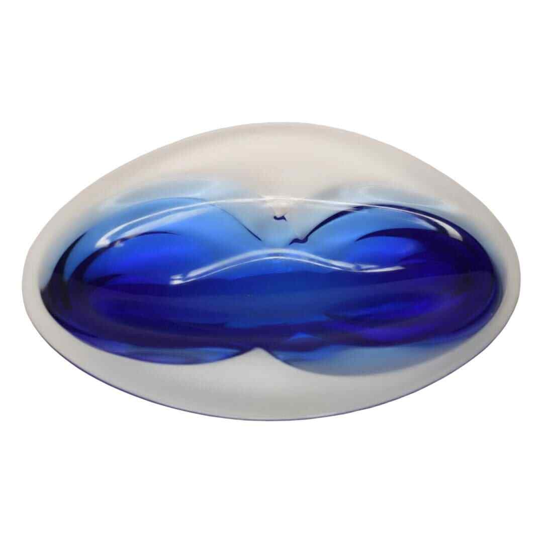 Art Deco Glass Dish Decorative Vase Unbranded 10.5 x 7 (1 of 9)
