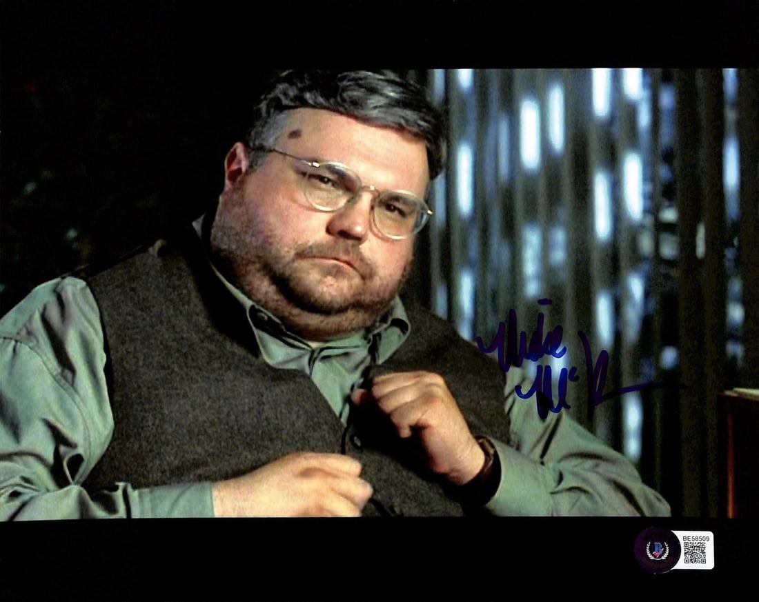 Michael McShane Signed 8x10 Photo Office Space Beckett Certified: Michael McShane Signed 8x10 Photo Office Space Beckett Certified This is an 8x10 autographed photograph of actor Michael McShane, known for his role as Dr. Swanson in the film Office Space. The signat