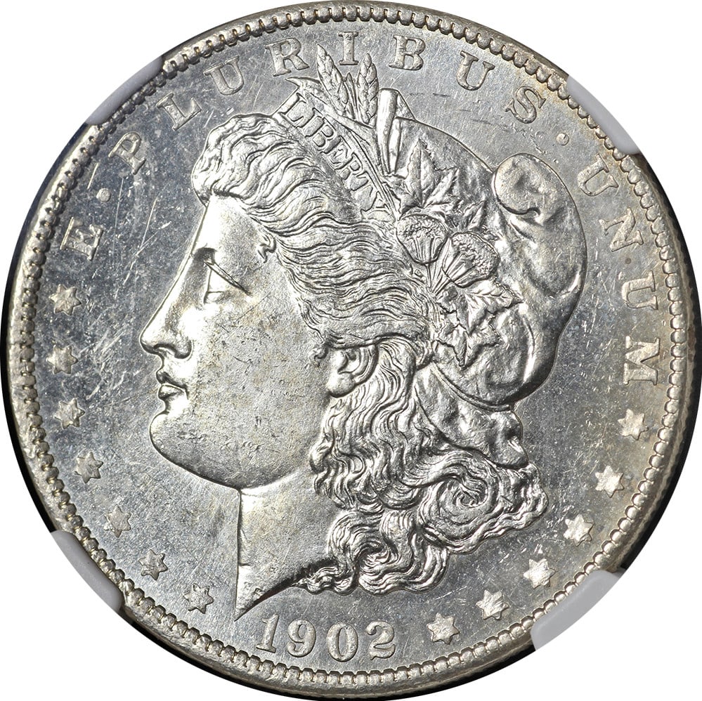 1902-O Morgan Silver Dollar NGC MS63 DPL Superb Eye Appeal: 1902-O Morgan Silver Dollar NGC MS63 DPL Superb Eye Appeal This stunning 1902-O Morgan Silver Dollar showcases remarkable eye appeal, featuring fantastic luster and a strong strike that radiates brill