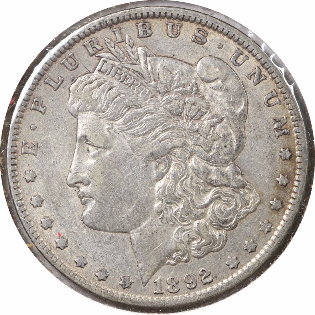 1892-O Morgan Silver Dollar VAM 5 Uncertified Coin by George T. Morgan: 1892-O Morgan Silver Dollar VAM 5 Uncertified Coin by George T. Morgan This 1892-O VAM 5 (7) Morgan Silver Dollar features a captivating doubled ear and is classified as an Extra Fine (EF) coin. Minte