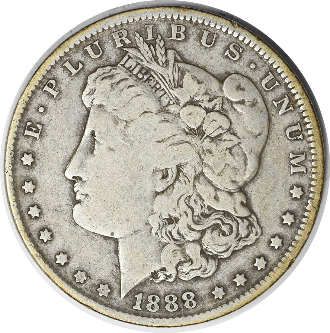 1888-O Morgan Silver Dollar by George T. Morgan Uncertified: 1888-O Morgan Silver Dollar by George T. Morgan Uncertified This 1888-O VAM 4 Morgan Silver Dollar is a classic piece of numismatic history featuring a grade of Fair (F). Minted in New Orleans, this c