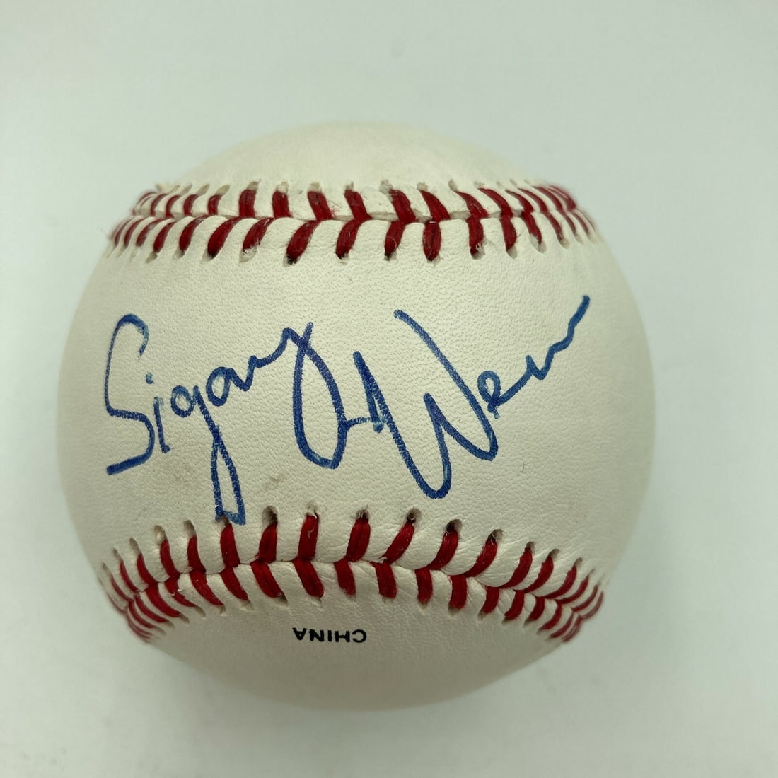 Baseball Signed by Sigourney Weaver with JSA Authentication (1 of 4)