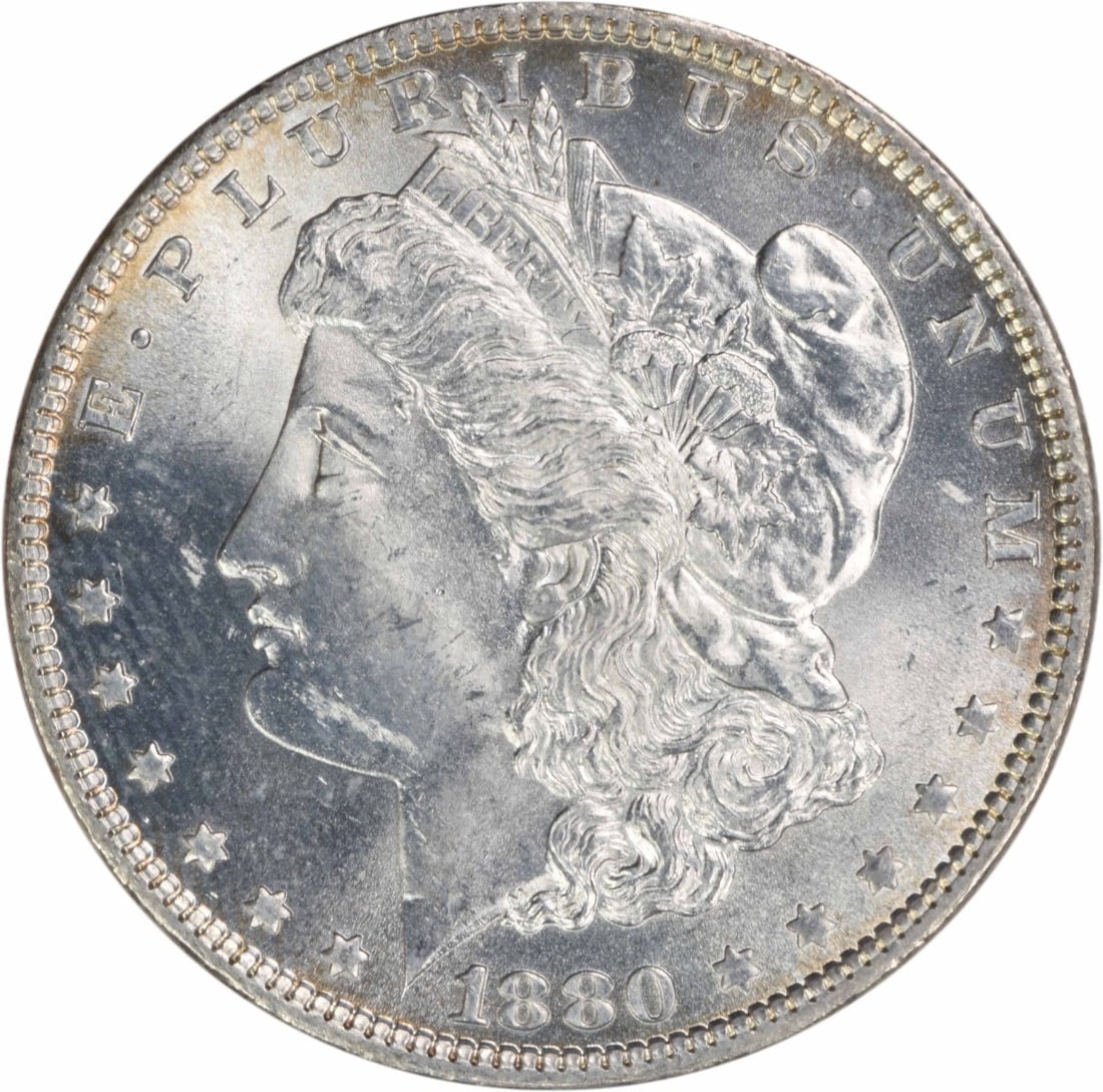 Uncirculated 1880 O Morgan Dollar Silver Coin Choice BU Uncertified: Uncirculated 1880 O Morgan Dollar Silver Coin Choice BU Uncertified This 1880-O Morgan Silver Dollar is an uncirculated coin in Choice Brilliant Uncirculated (BU) condition. Minted at the New Orleans 
