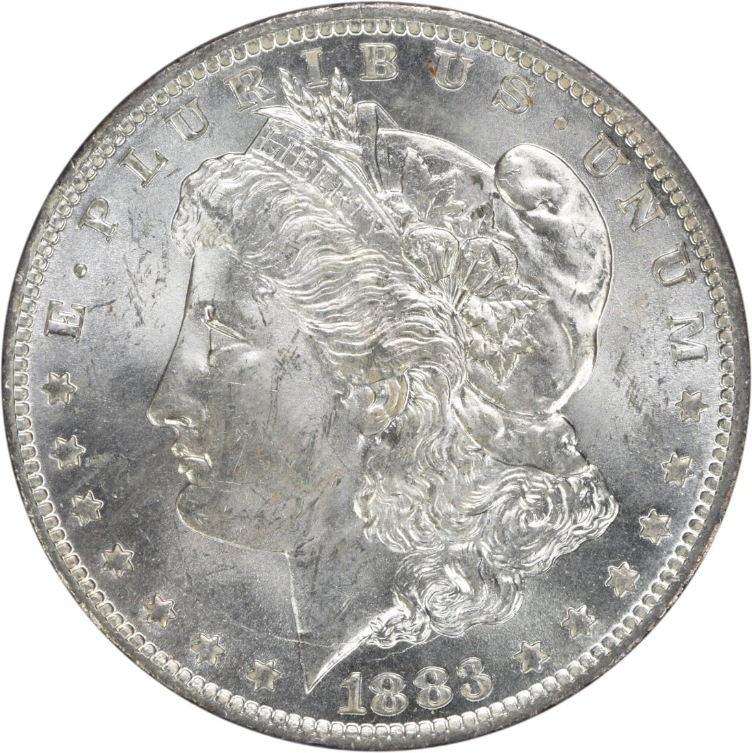 Choice BU 1883-O Silver Dollar Morgan Uncertified Uncirculated US Coin (1 of 2)