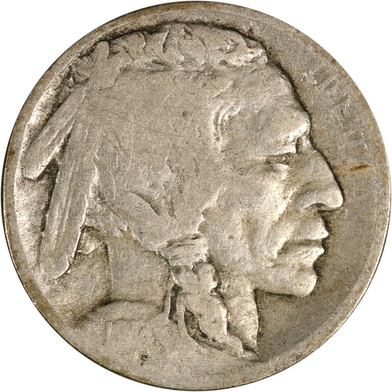 1914 Denver Mint Buffalo Nickel United States Circulated Coin: 1914 Denver Mint Buffalo Nickel United States Circulated Coin This is a 1914-D Buffalo Nickel from the Denver Mint. Composed of nickel, this circulated coin originates from the United States and is pr