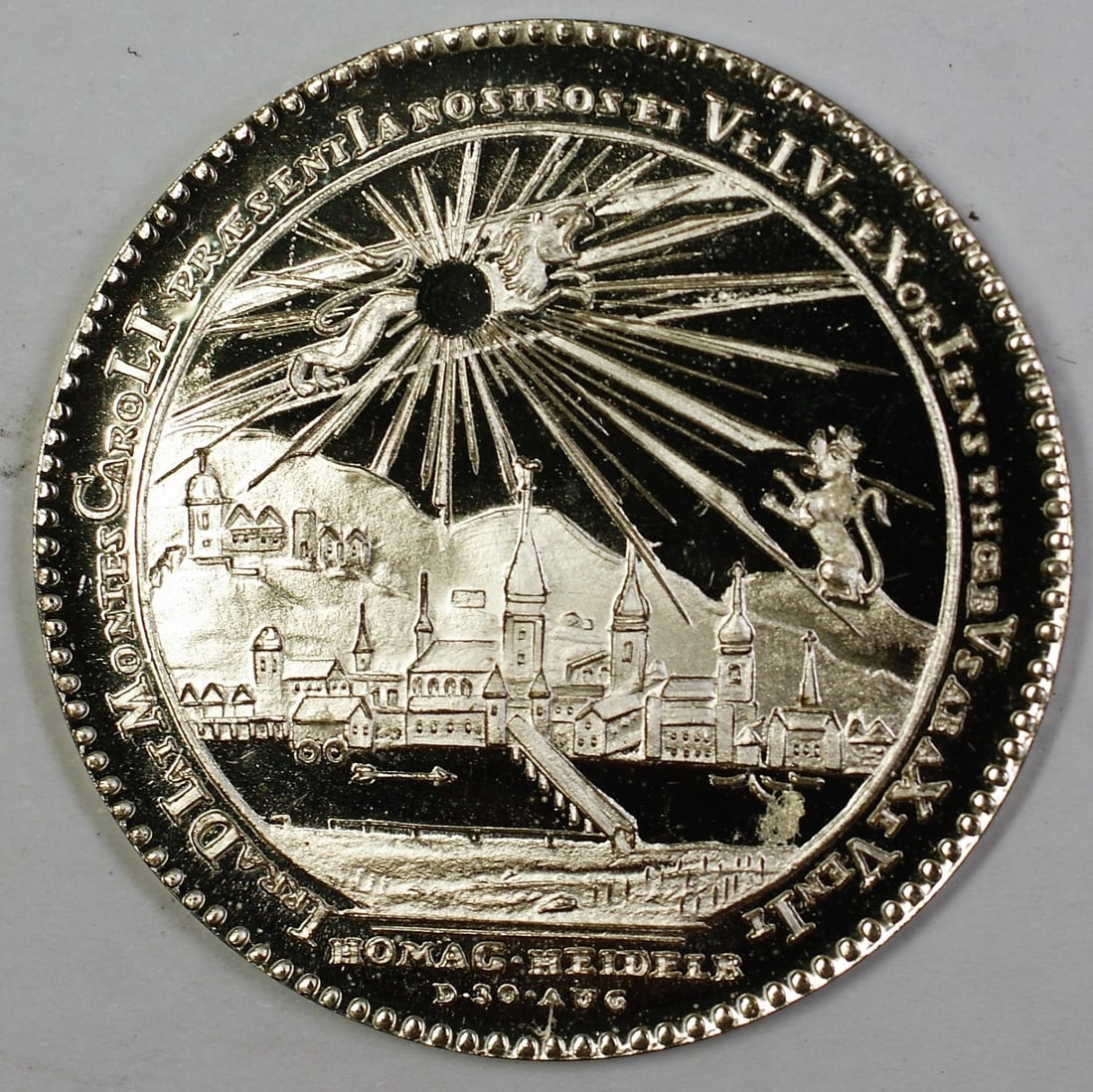 German Cartheodor Silver Medal 1978 Gem Proof Bank for Gemeinwirtschaft (1 of 3)