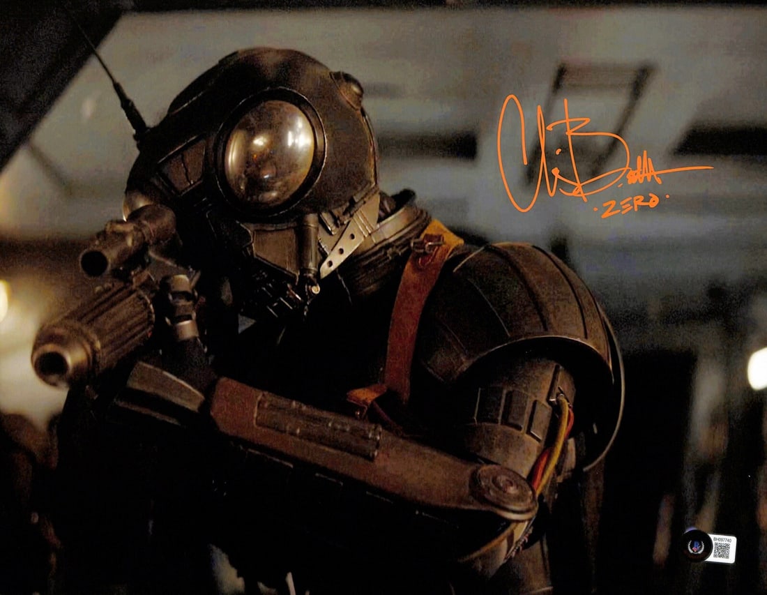 Autographed 11x14 Photo Chris Bartlett as Q9-0 Beckett Certified (1 of 1)