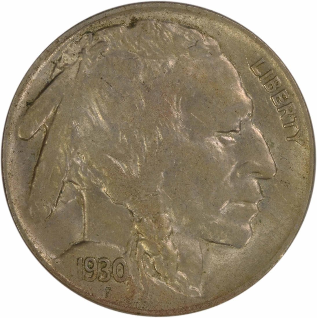 1930 San Francisco Mint Buffalo Nickel About Uncirculated Uncertified: 1930 San Francisco Mint Buffalo Nickel About Uncirculated Uncertified This 1930-S Buffalo Nickel is an attractive example featuring the iconic American bison design. Struck at the San Francisco Mint, 