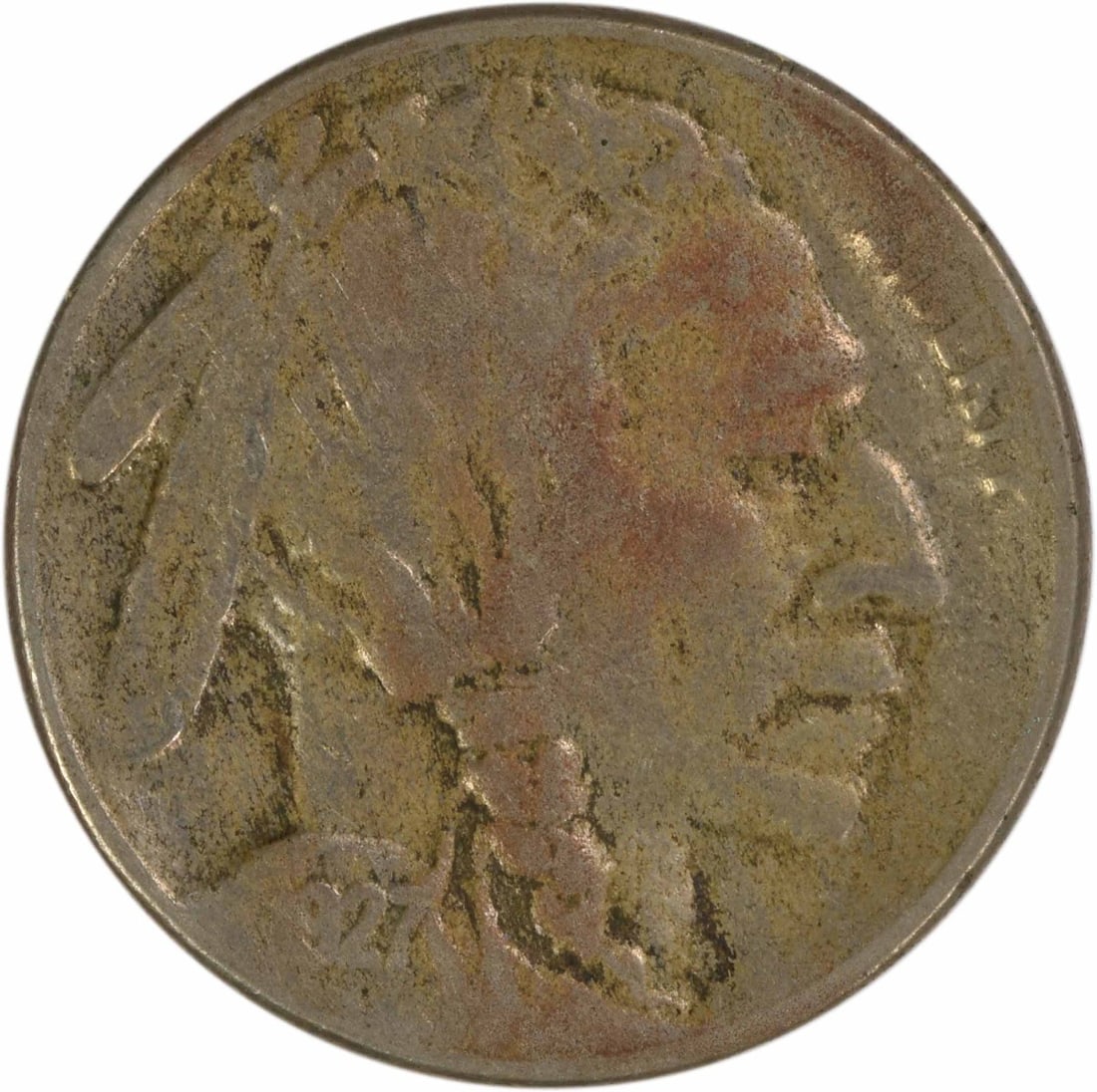 1927 San Francisco Mint Buffalo Nickel Five Cent VF Grade Uncertified: 1927 San Francisco Mint Buffalo Nickel Five Cent VF Grade Uncertified This is a 1927-S Buffalo Nickel from the United States. It is a circulated coin with a denomination of 5 cents and is composed of 