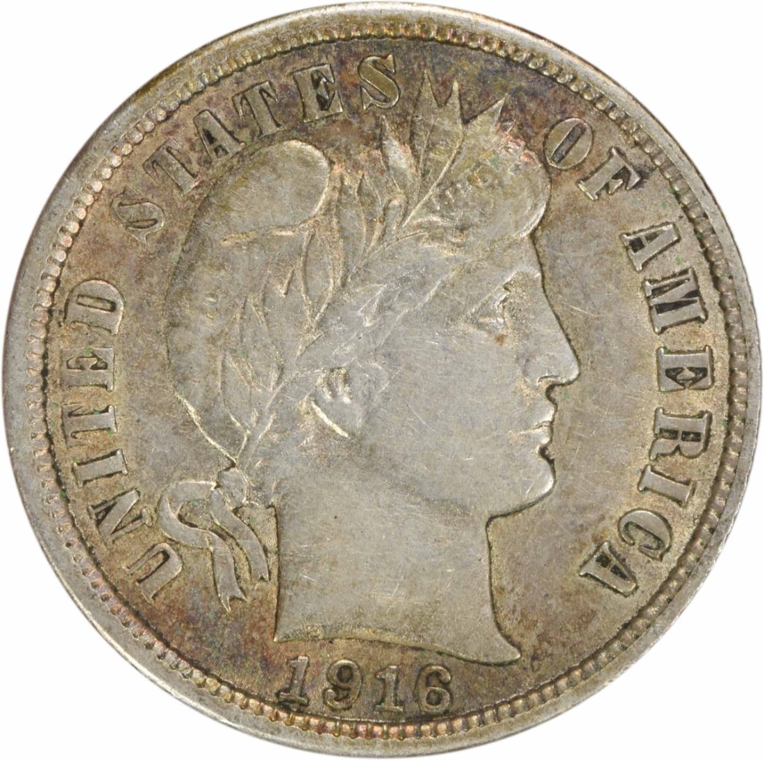 1916 Barber Dime AU Uncertified 90% Silver Coin: 1916 Barber Dime AU Uncertified 90% Silver Coin This 1916 Barber Silver Dime is a notable piece for collectors, featuring a grade of About Uncirculated (AU). Minted in Philadelphia, this coin is compo