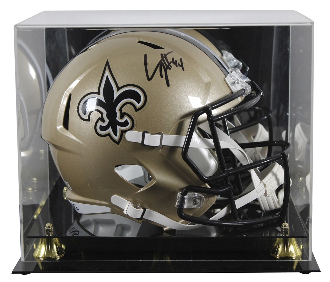 Cameron Jordan Signed New Orleans Saints Full Size Speed Helmet with BAS Authentication: Cameron Jordan Signed New Orleans Saints Full Size Speed Helmet with BAS Authentication This authentic Riddell Full Size Speed Replica Helmet has been personally signed by Cameron Jordan, a prominent 