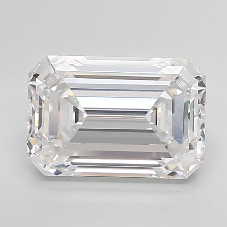 Loose Diamond - EMERALD 4.34ct D VVS2: Loose Diamond - EMERALD 4.34ct D VVS2 Source: This is a real non-mined Diamond that has been grown in a lab Shape: EMERALD Carats: 4.34 Color: D Clarity: VVS2 Certification: GIA Video: