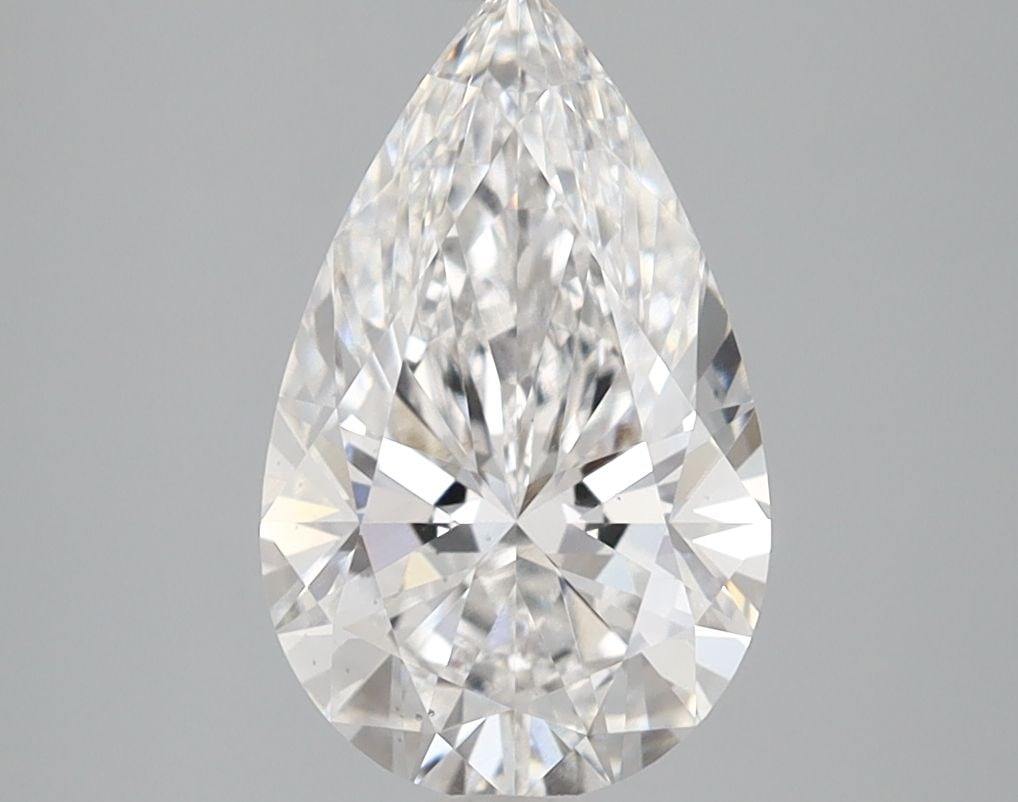 Loose Diamond - PEAR 2.02ct D VS2: Loose Diamond - PEAR 2.02ct D VS2 Source: This is a real non-mined Diamond that has been grown in a lab Shape: PEAR Carats: 2.02 Color: D Clarity: VS2 Certification: IGI Video: