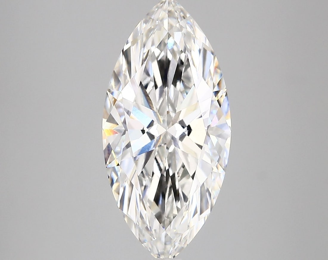 Loose Diamond - MARQUISE 4.34ct F VVS2: Loose Diamond - MARQUISE 4.34ct F VVS2 Source: This is a real non-mined Diamond that has been grown in a lab Shape: MARQUISE Carats: 4.34 Color: F Clarity: VVS2 Certification: IGI Video: