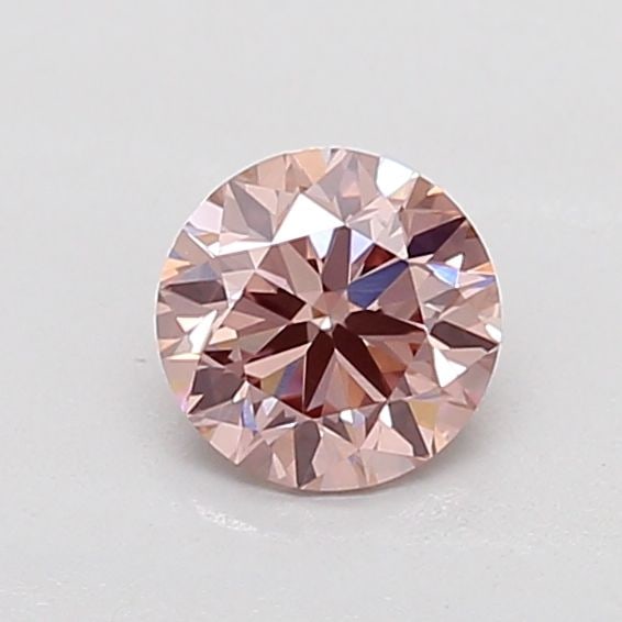 Loose Diamond - ROUND 0.56ct Fancy Vivid Pink VS1: Loose Diamond - ROUND 0.56ct Fancy Vivid Pink VS1 Source: This is a real non-mined Diamond that has been grown in a lab Shape: ROUND Carats: 0.56 Color: Fancy Vivid Pink Certification: NONE